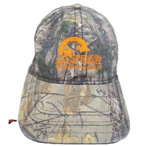 New with tags‎ Realtree Camo "Operation Second Chance" Trucker Hat Adjustable